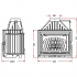 Чугунная каминная топка Invicta Hearth 700 Wide Vision with flue valve (2018)